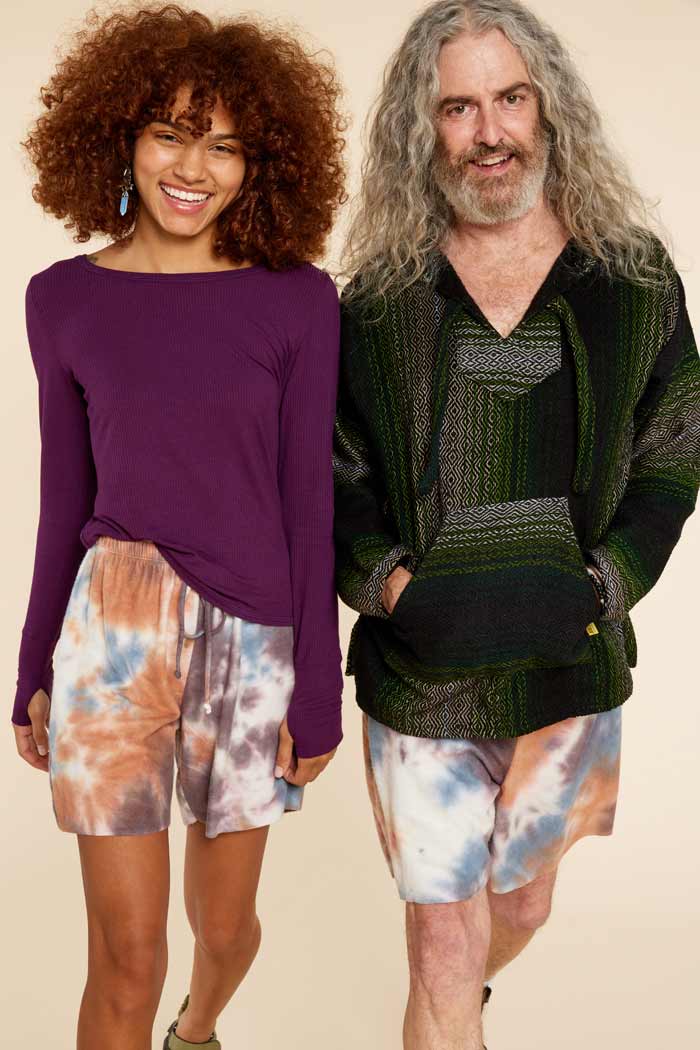 Tie dye sleep best sale shorts