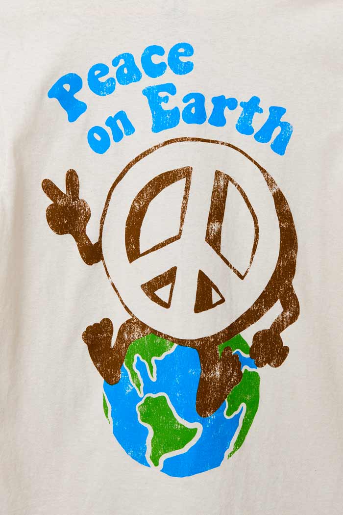 Peace on earth t shirt clearance