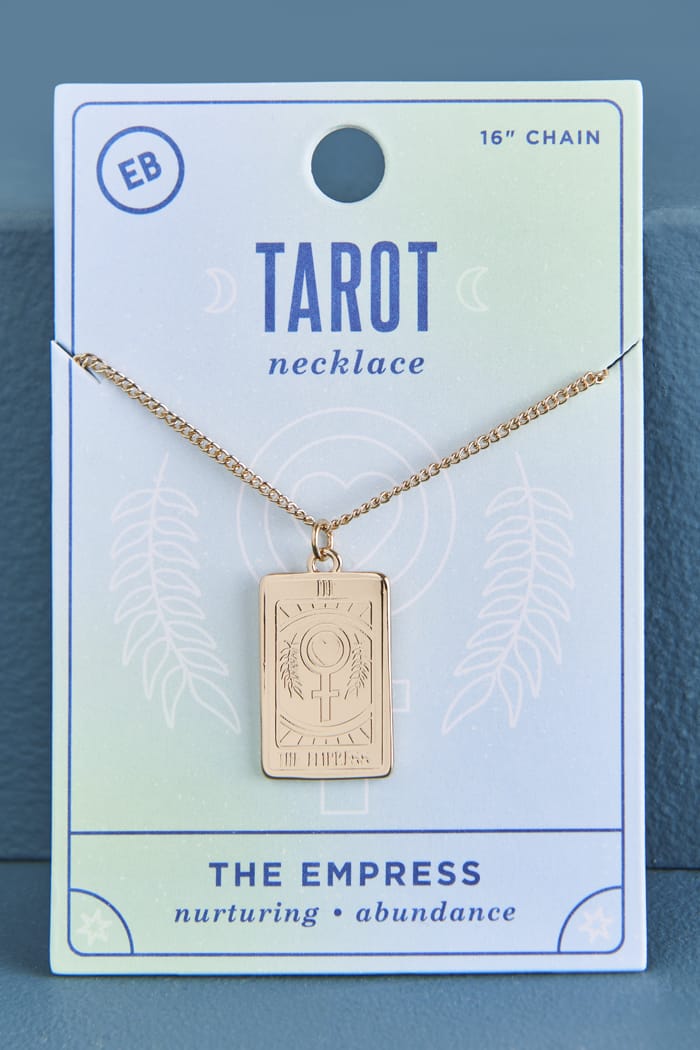 The Empress Tarot Card Necklace