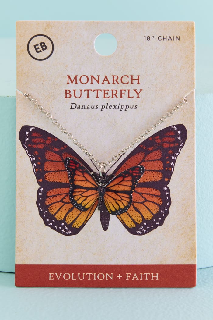 Monarch Butterfly Necklace
