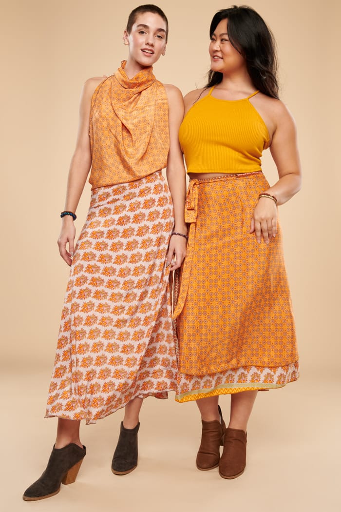 Sarong skirt 5 below new arrivals