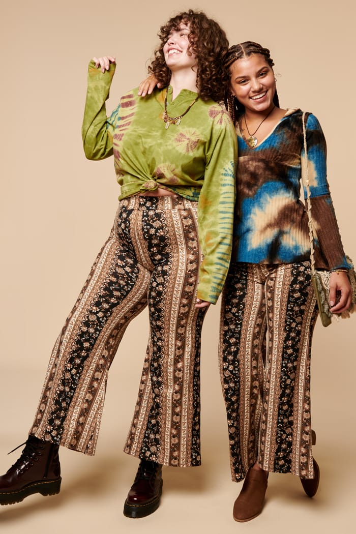 Retro palazzo pants shop