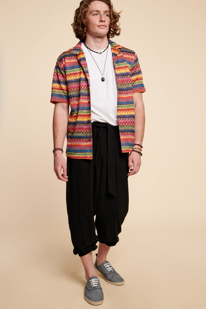 Earthbound Trading Black Tie Jogger Harem Pants Vancouver Mall