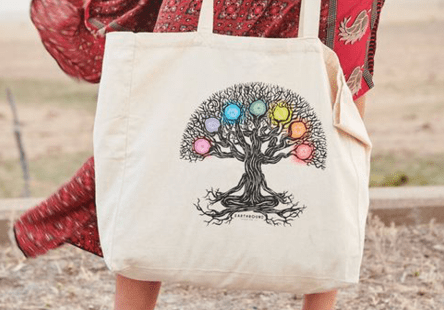 EB Tote Bag with Tree of Life