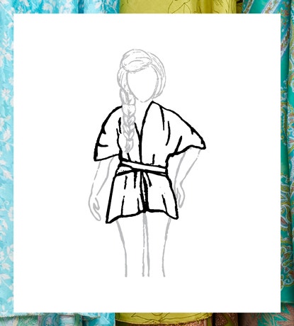 Adjust fabric as needed.